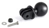 RAM Twist Lock Suction Cup Mount, Short Double Socket Arm & 1" Diameter Ball with Custom GoPro® Hero Adapter RAM Twist Lock Suction Cup Mount, Short Double Socket Arm & 1" Diameter Ball with Custom GoPro® Hero Adapter