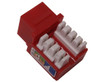 Keystone Category 6 Data Jack Cat6 10 Colors