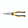 Klein 8'' Journeyman Long Nose Pliers Side Cutting J203-8N