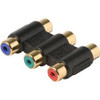 3-RCA Jack to 3-RCA Jack Adapter