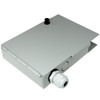 Newtech 552-105 4 Port Metal Fiber Termination Wall Mount Box