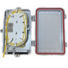 Newtech 552-110 4 Port Weather Resistant Fiber Termination Box Wall Mount 