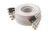 12' Python Component Video Cables RGB Plus Left/Right Audio 5 x RCA