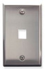 1 Port Keystone Stainless Steel Plate