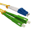 LC/UPC-SC/APC Duplex Singlemode APC 9/125 Fiber Optic Patch Cable