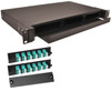 24 Port LC MM Connectors Rack Mount Fiber Enclosure 10 Gig