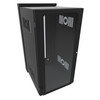 HWM2424U26WDBK 24U 31" Deep Swing Out Wall Mount Rack Cabinet UL Heavy Duty