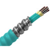 Armored Fiber Optic Cable 48 Fiber Multimode 50/125 10 Gig OM3 Riser Armored Fiber Optic Cable 48 Fiber Multimode 50/125 10 Gig OM3 Riser