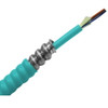 Armored Fiber Optic Cable 6 Fiber Multimode 50/125 40 Gig OM4 Riser Armored Fiber Optic Cable 6 Fiber Multimode 50/125 40 Gig OM4 Riser