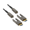 HDMI Fiber Cables with Detachable Head CL3 In Wall Jacket 50'