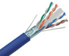 CAT6A Plenum Bulk Ethernet Cable CMP Shielded Solid Copper Conductors 23AWG 1000'  CAT6A Plenum Bulk Ethernet Cable CMP Shielded Solid Copper Conductors 23AWG 1000'