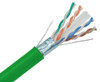 CAT6A Plenum Bulk Ethernet Cable CMP Shielded Solid Copper Conductors 23AWG 1000' CAT6A Plenum Bulk Ethernet Cable CMP Shielded Solid Copper Conductors 23AWG 1000'