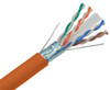 CAT6A Plenum Bulk Ethernet Cable CMP Shielded Solid Copper Conductors 23AWG 1000' CAT6A Plenum Bulk Ethernet Cable CMP Shielded Solid Copper Conductors 23AWG 1000'