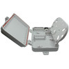 Newtech 552-110 4 Port SC SM/A APC Weather Resistant Fiber Termination Box Wall Mount