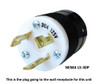 NEMA L5-30P PLUG