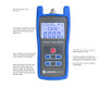 Jonard FPM-50A Fiber Optic Power Meter (-50 to +26 dBm) with FC/SC/LC Adapters