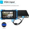 CCTV Tester 5.4" Screen IP 8MP Onvif CVI TVI Analog