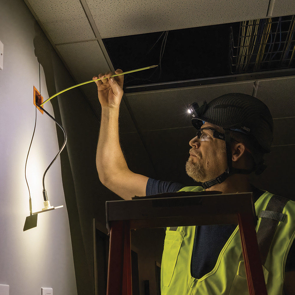 Klein Tools 56409 Mid-Flex Glow Rod Set, 9-Foot, Splinter Guard