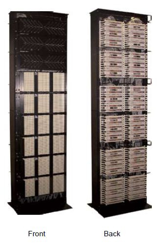 300 Pair XLBET; 25' 26 awg cable stubs in / Hard Wired 110 Block Output