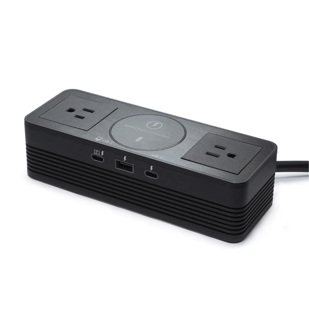 Bittel Q3 Table Top Magnetic Charging Pad with USB-A USB-C Ports and AC ...