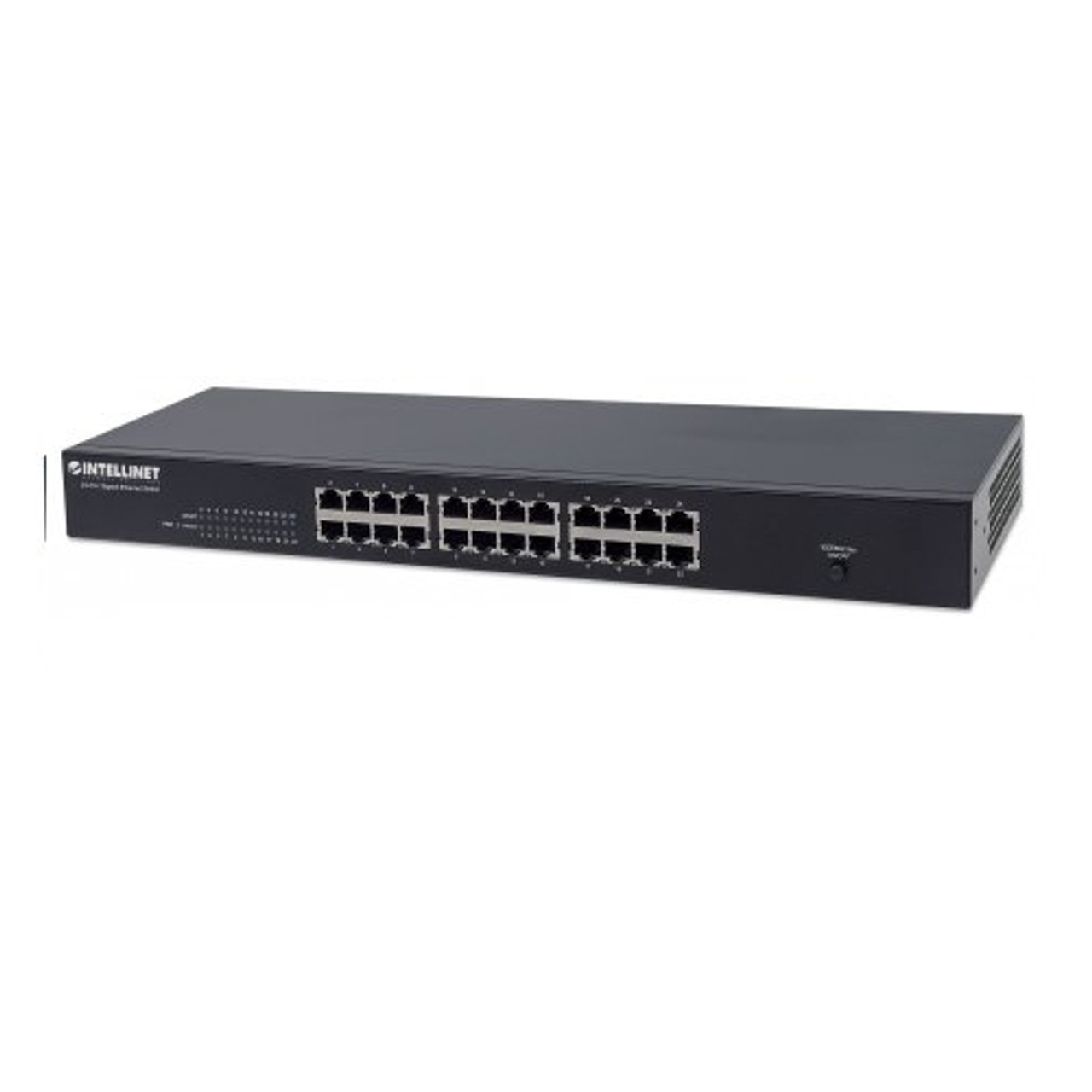 24-Port Gigabit Ethernet Rackmount Switch RJ45 10/100/1000 Mbps