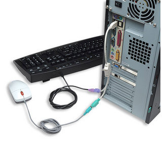 Connects Two PS/2 Devices via One USB Port 179027