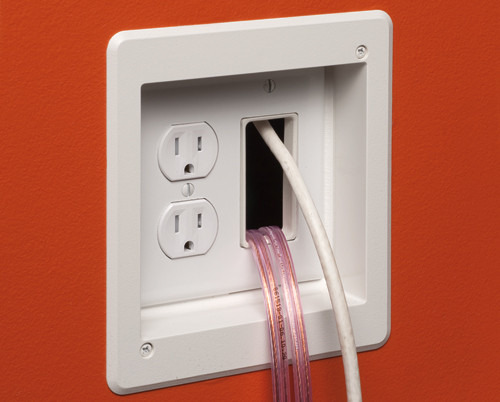 CED13 Single Gang Low Voltage Wall Plate