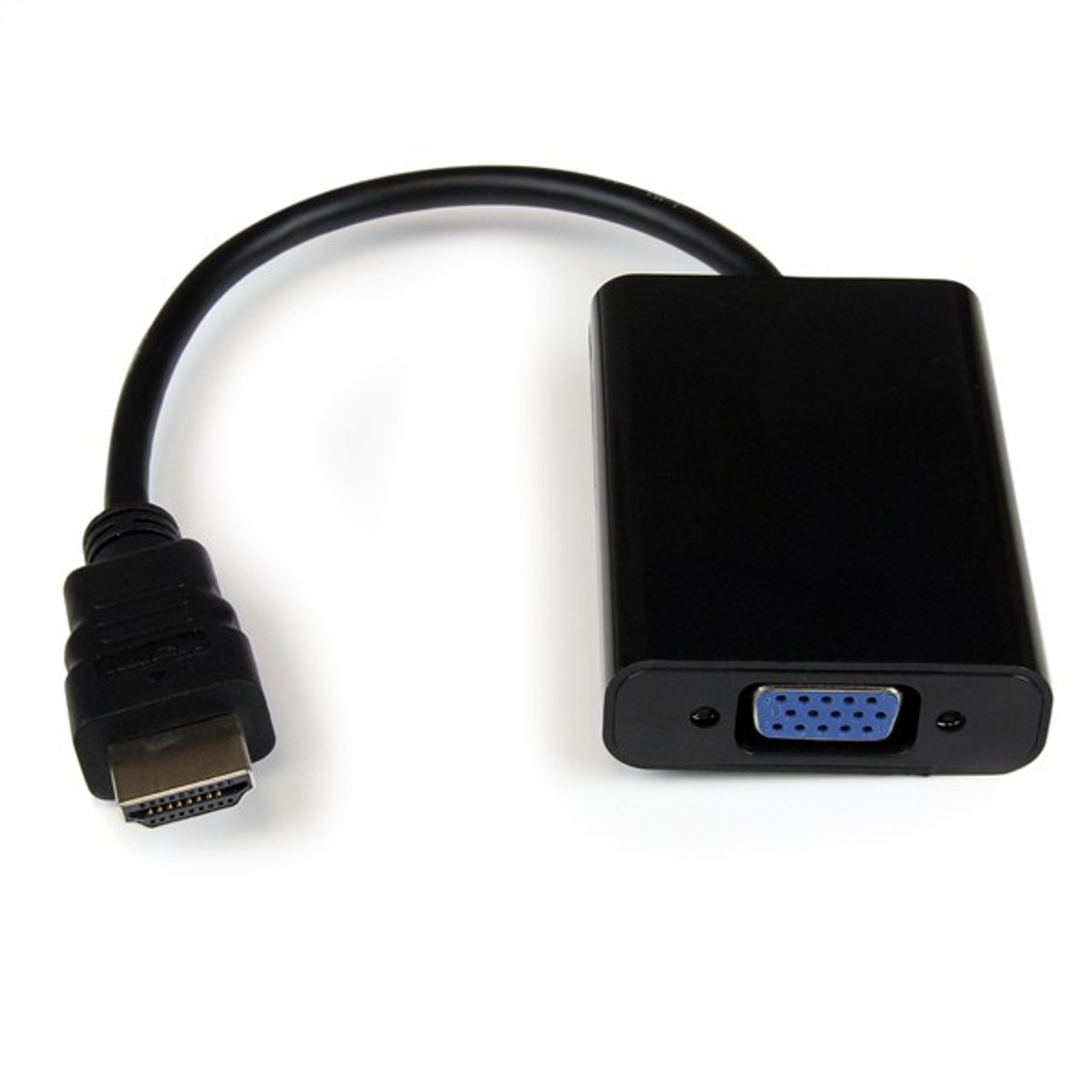 Adapter-vga HDMI - 3.5mm- 1080p HDTV Av-vga To HDMI - Black