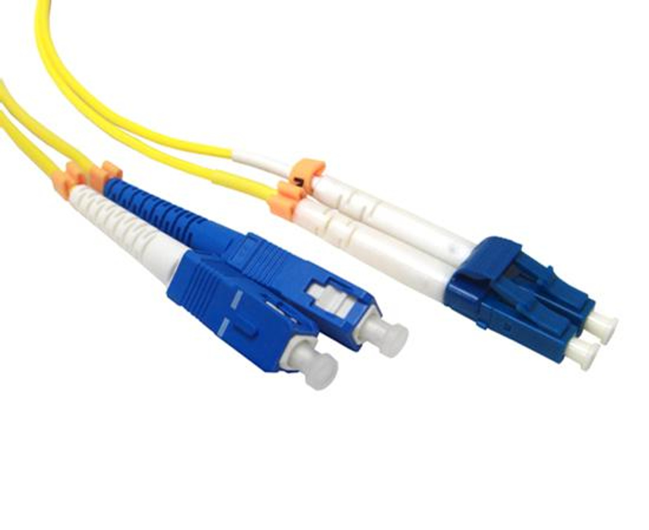 SC To LC LC Singlemode Fiber Optic Patch Cable LC UPC SM 3.0mm 9/125um