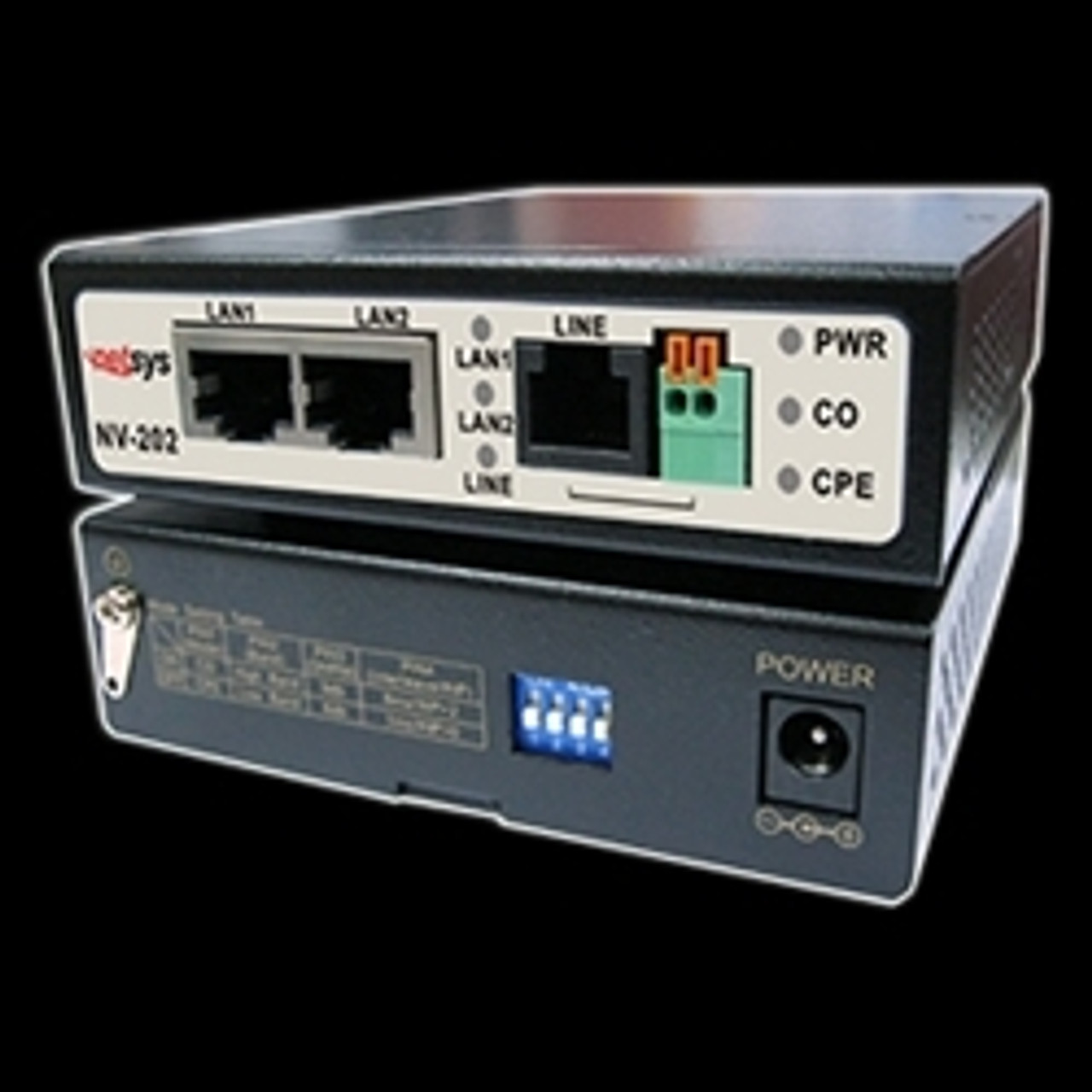 10/100m IP Ethernet Over Coaxial Extender, IP Over 2wire Twisted