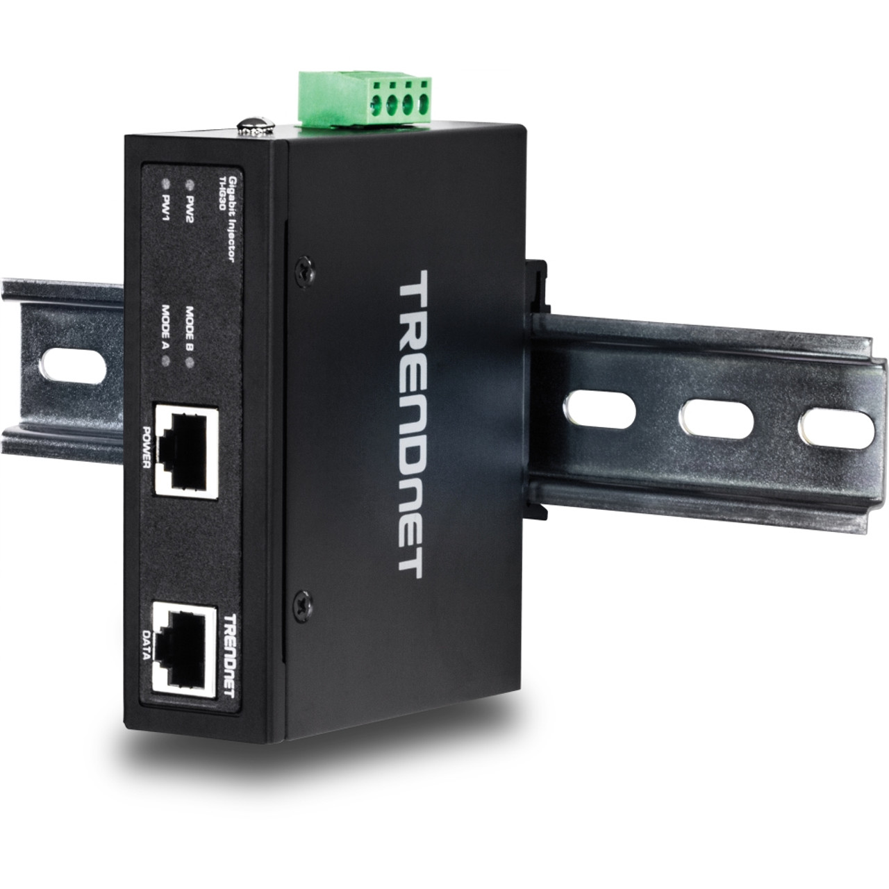 Industrial 2 Port Gigabit PoE+ Power over Ethernet Injector 48V / 30W -  Wall-Mountable
