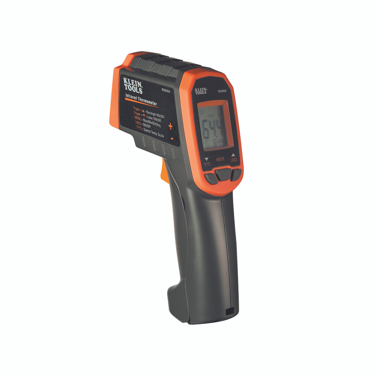 Klein 12:1 Infrared Thermometer Auto Scan IR2000A