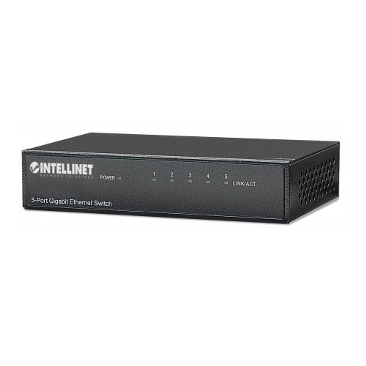 Intellinet 5-Port Gigabit Ethernet PoE+ Switch with SFP Port (561822)