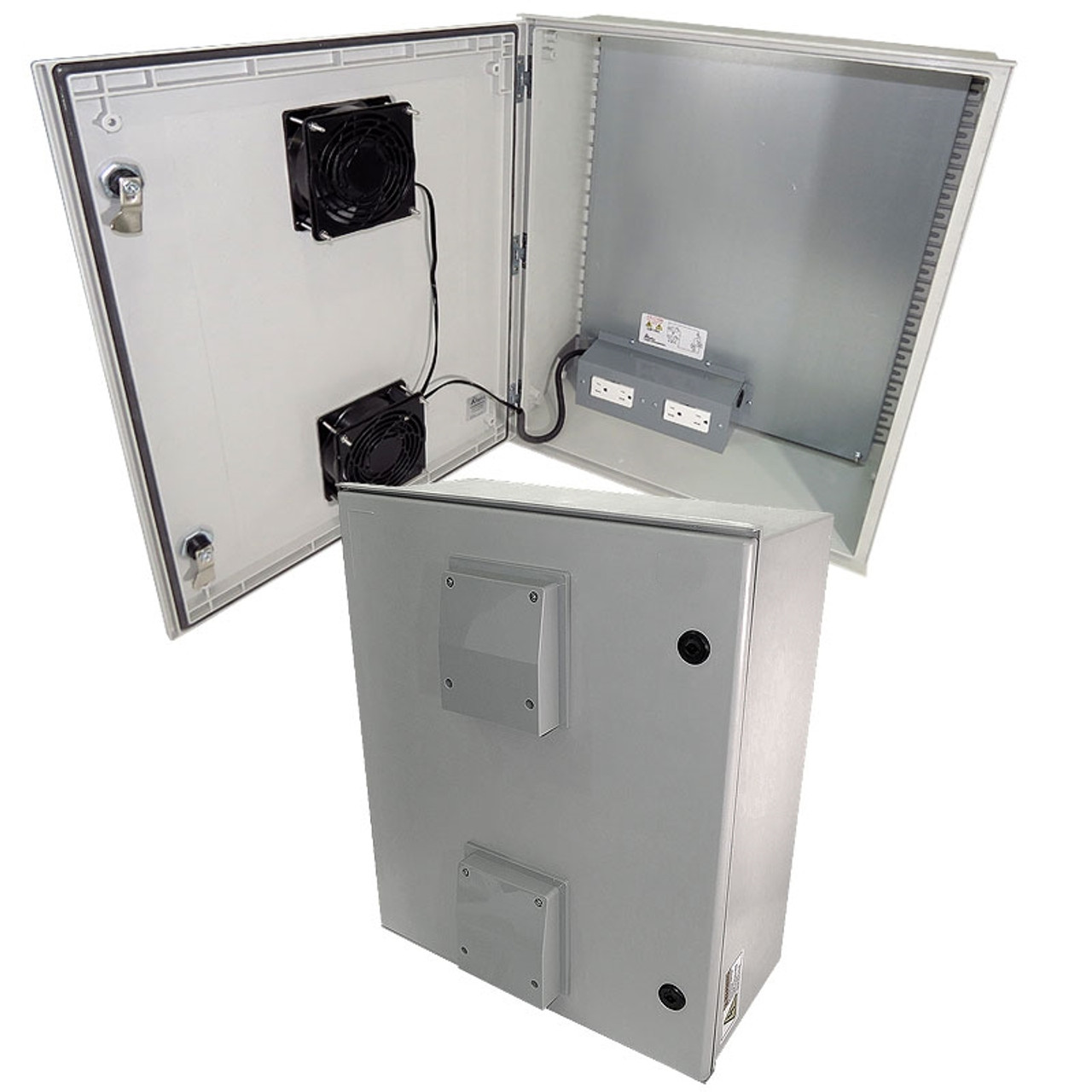 Outdoor Enclosure 24x20x9 Fiberglass Nema Enclosure