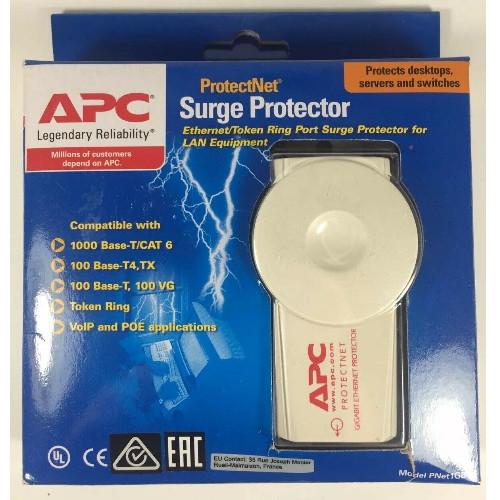 【10個セット】　APC PNET1GB LAN用雷サージプロテクター APC | PNET1GB | Standalone | Surge | Protector | 10/100/1000