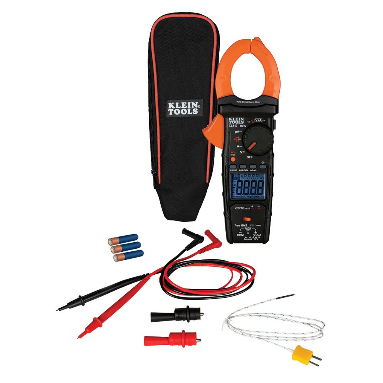 Klein Tools CL320KIT, HVAC Clamp Meter Kit