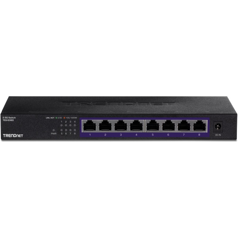 TRENDNET | TEG-S380 | 8-Port | Unmanaged | 2.5G | Switch | 8 | x