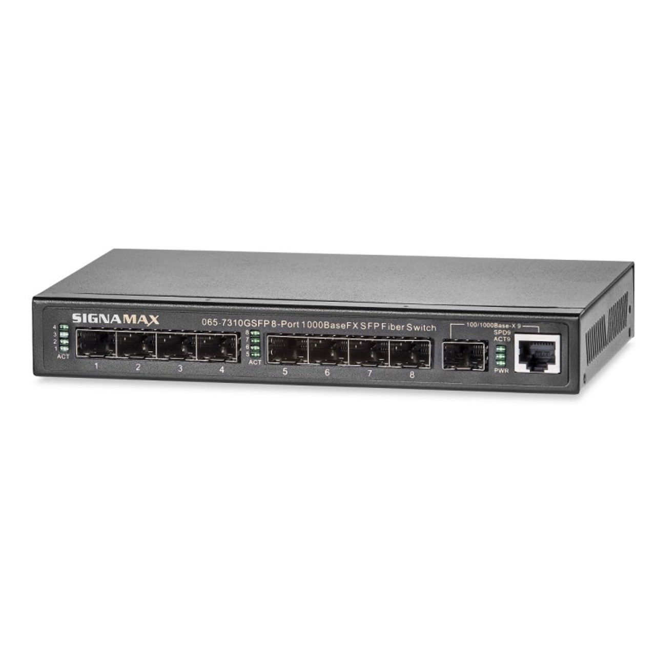 DEXLAN Switch 10 PORTS GIGABIT DONT 8 SFP GIGABIT FIBRE 1000SX/LX