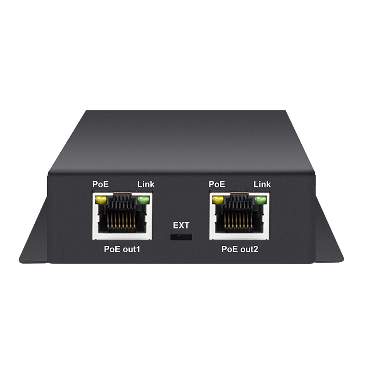 MokerLink 5 Ports Gigabit PoE Extender, IEEE 802.3af/at PoE Repeater,  100/1000Mbps, 1 PoE in 4 PoE Out PoE Passthrough Switch, Wall Mount, PoE  Extender/Injector/Network Extender 3 in 1