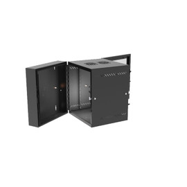 GL48WMP 25U Wall Mount Data Cabinet Plexi Door 24" Deep