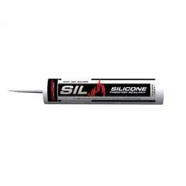Silicone Fire Stop Sealant Caulk 10 Fluid Ounce Tube