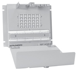 25025-110-M110PC 25 Pair BET with no splice chamber; 110 termination in / out; with 230V Gas Tube protectors