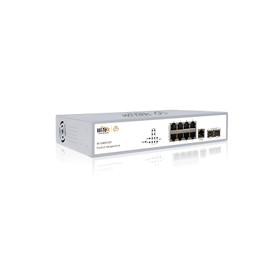 8 Port Gigabit L2 Managed Data Network Switch Fanless 2 SFP