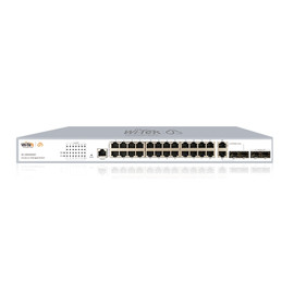 24 Port Gigabit L2 Managed Data Network Switch Fanless 2 SFP 2 Combo/SFP