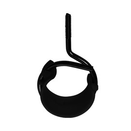 4" Bridle Ring Loop With Plenum Saddle for Low Voltage Cable Black