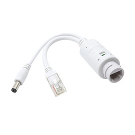 POE Splitter Waterproof 48V to 12V Convert POE to 12V for Camera Power