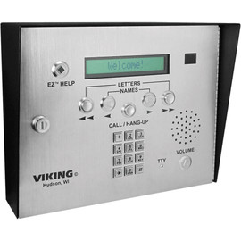 Viking AES-2005S Apartment Entry System with Color Video Camera  Viking AES-2005S Apartment Entry System with Color Video Camera
