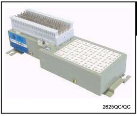 2625QC-3B1E 25 Pair 66 in 66 out Building Entrance Protector Loaded with 3B1E