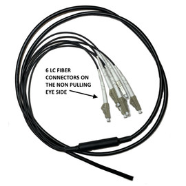 328' (100M) 6F SM Armored Indoor Outdoor Plenum Fiber Patch Cords LC to LC in Stock Ready to Ship