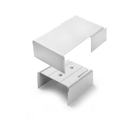 Wire Duct Wall Plate Accessory Adapter Can Be Cut to for Splicing End Cap T ot Angle